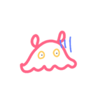 手書きゆるゆるメンダコさん（個別スタンプ：11）
