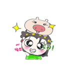 Miss. Naomi..Love Pig..^^（個別スタンプ：19）