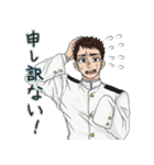 ひとこと男女の胸懐事情（個別スタンプ：1）