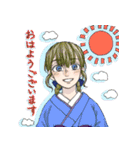 ひとこと男女の胸懐事情（個別スタンプ：7）