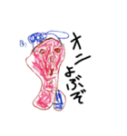 3さいの絵（個別スタンプ：3）
