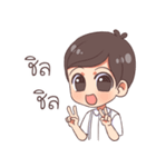 Kenji ＆ Minny care you（個別スタンプ：34）