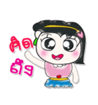 ^_^>> Miss. Yoko. <<（個別スタンプ：8）