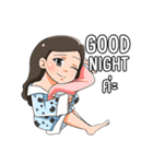 pretty girl yogue（個別スタンプ：19）