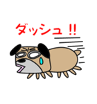 パグですが、、。（個別スタンプ：9）