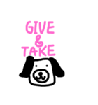 Take it or leave it;-)（個別スタンプ：8）