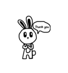 It is Rabbit :)（個別スタンプ：18）