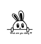 It is Rabbit :)（個別スタンプ：21）