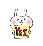 うさぎ〜ぬ（個別スタンプ：33）