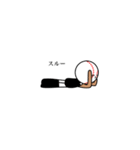 言葉のキャッチャーマン（個別スタンプ：22）
