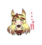 妖狐少女たち（個別スタンプ：5）