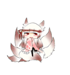 妖狐少女たち（個別スタンプ：7）