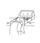 コンビニ店員のスタンプ（個別スタンプ：4）