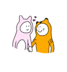 うさ＆とら（個別スタンプ：22）