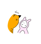 うさ＆とら（個別スタンプ：35）