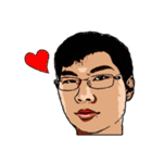 See A Handsome Guy（個別スタンプ：33）
