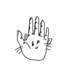 手話 ネコ（個別スタンプ：1）