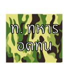 Thai Camouflage 1.0（個別スタンプ：12）