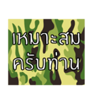 Thai Camouflage 1.0（個別スタンプ：26）