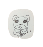 愛くるしい熊（個別スタンプ：3）