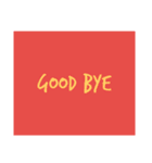 greeting stickers 16（個別スタンプ：7）