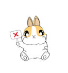 the fortune bunny（個別スタンプ：9）