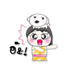 ^__^ ！ My name is NamFon..DOG..（個別スタンプ：22）