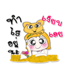 ^__^ ！ My name is YaYo..DOG..（個別スタンプ：11）