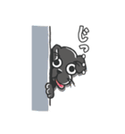 黒ラブのちょこあ（個別スタンプ：6）