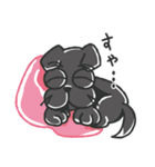 黒ラブのちょこあ（個別スタンプ：13）