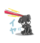 黒ラブのちょこあ（個別スタンプ：17）