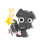 黒ラブのちょこあ（個別スタンプ：18）