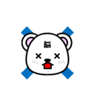 マングースのまーさん一文字スタンプ（個別スタンプ：3）