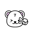 マングースのまーさん一文字スタンプ（個別スタンプ：4）