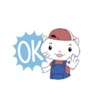 Cat salesman（個別スタンプ：21）