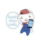 Cat salesman（個別スタンプ：22）