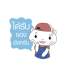 Cat salesman（個別スタンプ：25）