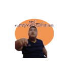 A fat boy（個別スタンプ：1）