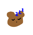 くまことくまおとときどきりんご（個別スタンプ：5）