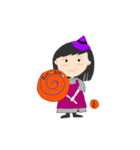 バイトちゃん ハロウィンVer.（個別スタンプ：2）