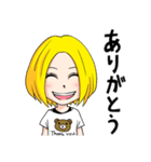 ぶろんでぃがーる（個別スタンプ：2）