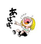 ぶろんでぃがーる（個別スタンプ：7）