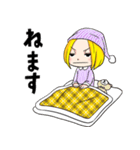 ぶろんでぃがーる（個別スタンプ：10）
