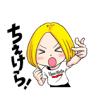 ぶろんでぃがーる（個別スタンプ：18）