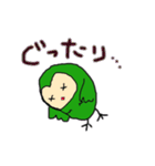 ふくろうであいさつ（個別スタンプ：2）
