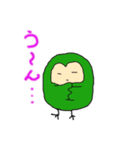 ふくろうであいさつ（個別スタンプ：4）