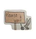 L.bua＆Rabbit2（個別スタンプ：4）