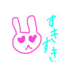 喜怒哀楽なウサ（個別スタンプ：8）