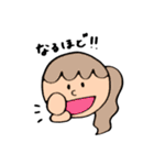 ゆるゆるふれんず（おんなのこ）（個別スタンプ：23）