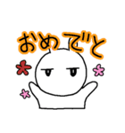 ジト目でやる気のなさそうなうさぎ（個別スタンプ：9）